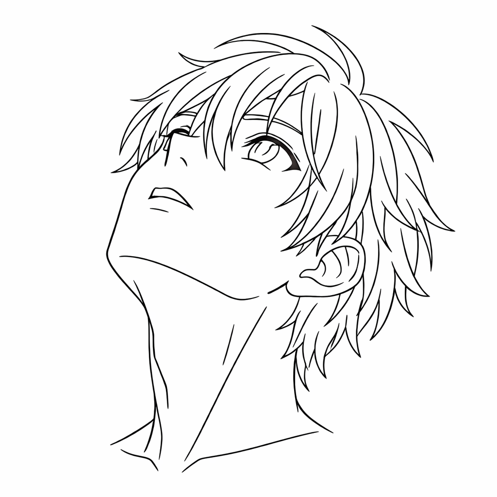 Boys trace template example